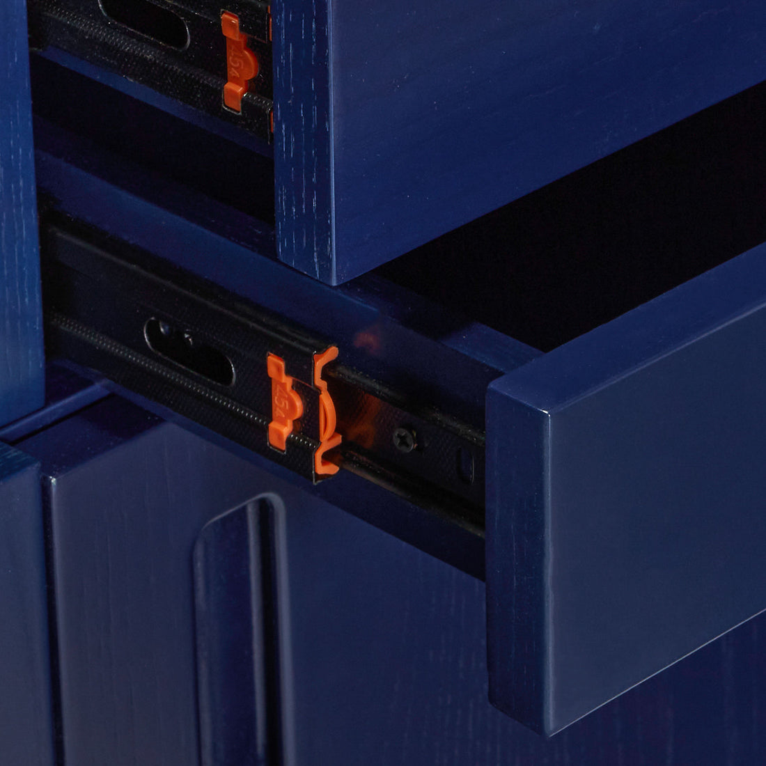 Hübsch Study Bookcase Dark Blue/Grey