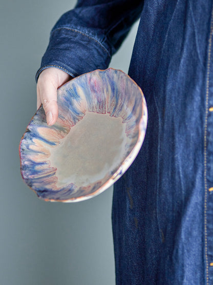 Bloomingville Amalia bowl, blue, stoneware