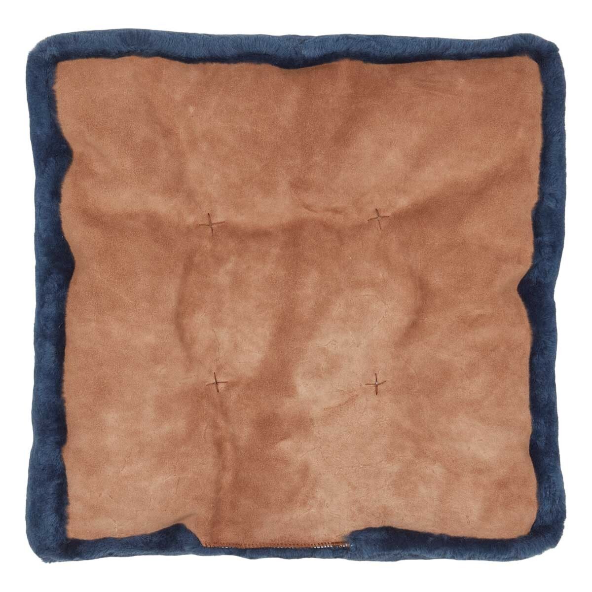 Seat cushion w/fill | Moccasin | New Zealand | 45x45 cm