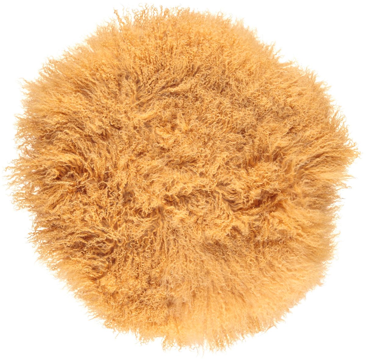 Lambskin cushion | Curly | Tibet | Ø45 cm, Ø62 cm &amp; Ø38 cm
