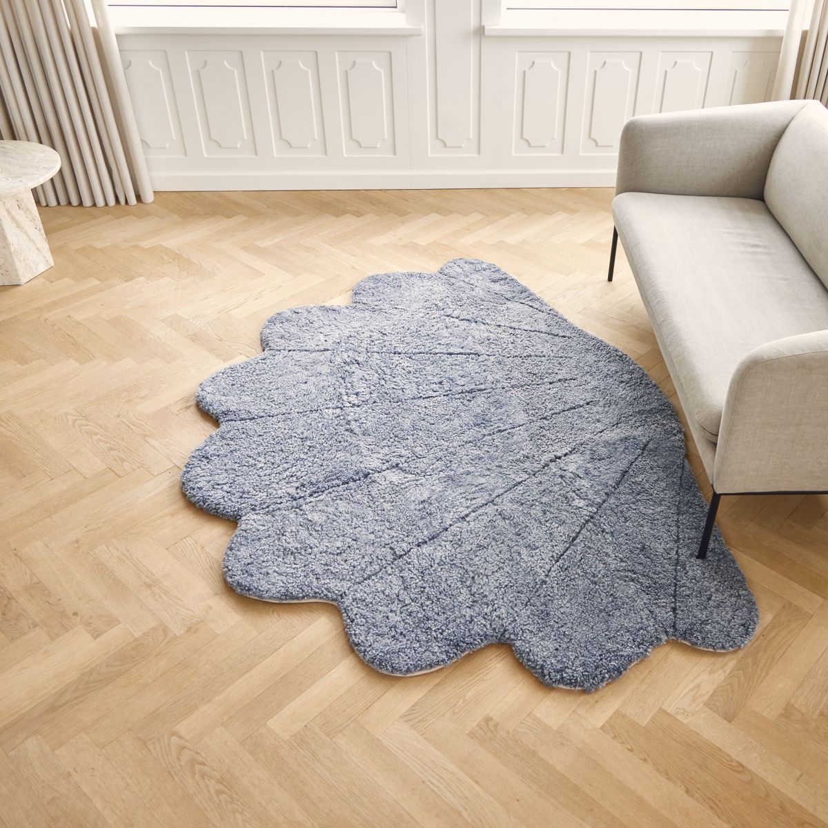 Shell Designer Carpet | Short-haired | New Zealand | 210x150 cm