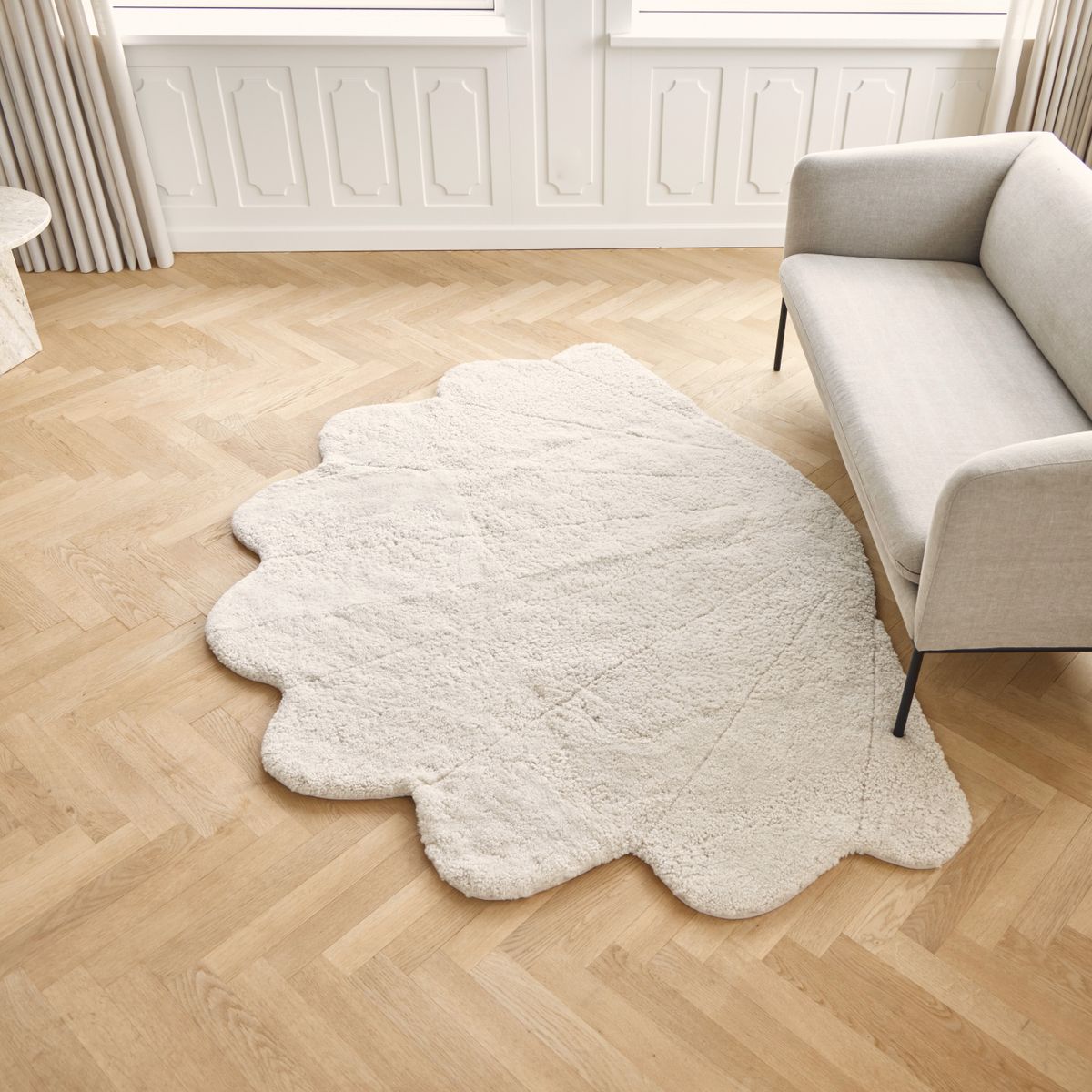 Shell Designer Carpet | Short-haired | New Zealand | 210x150 cm