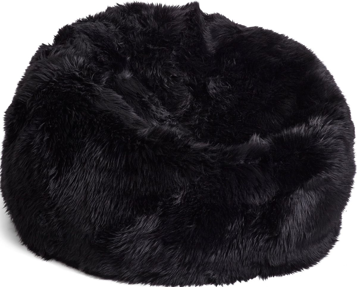 Round bean bag chair | Long-haired | New Zealand | 73x74 cm &amp; 92x93 cm