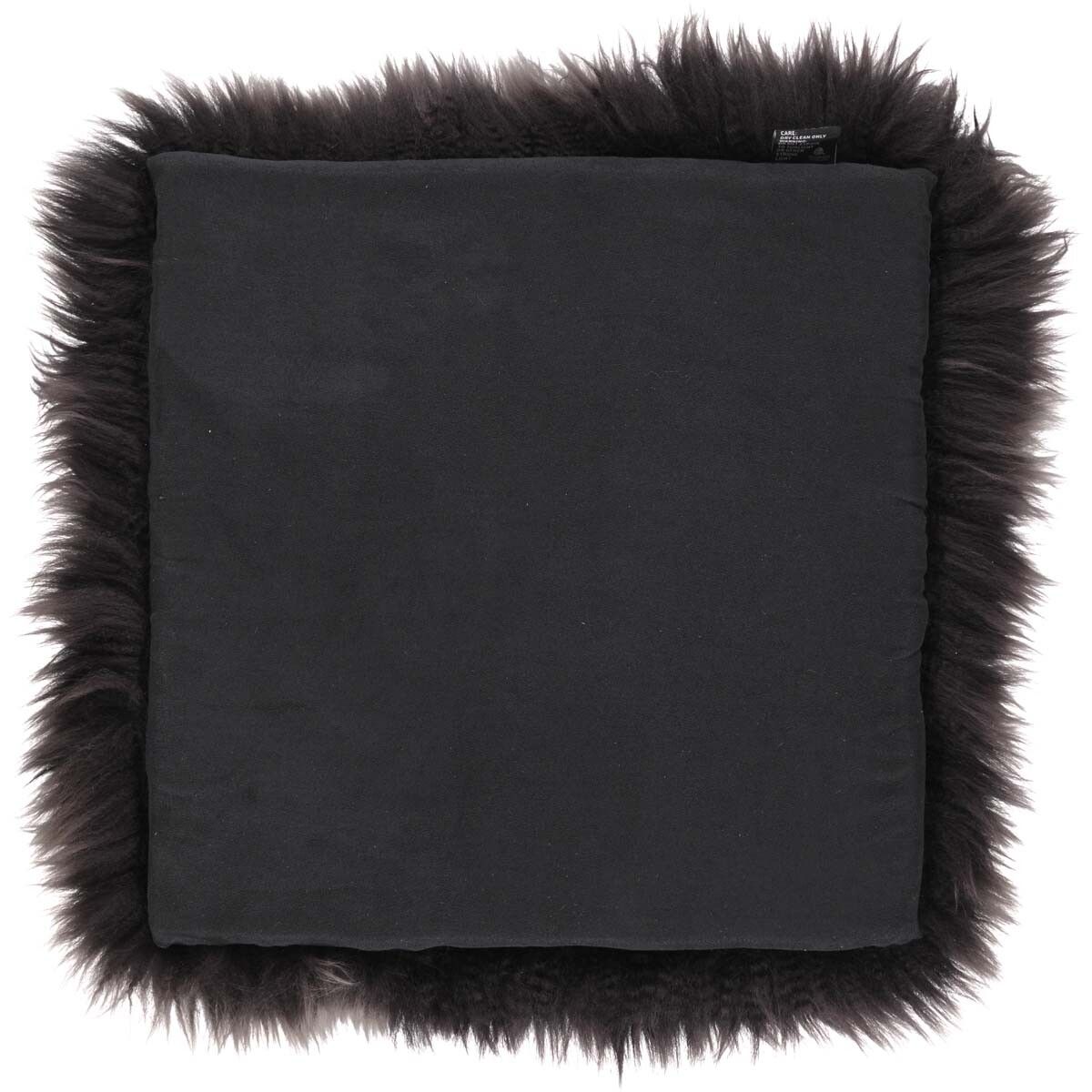 Seat cushion w/fill | Long-haired | New Zealand | 37x37 cm