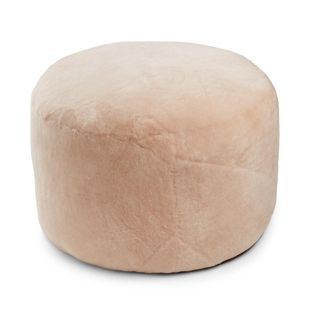Round pouf | Moccasin | New Zealand | D55xH46 cm
