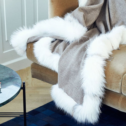 Plaid | Kashmir, fox | 130x200 cm