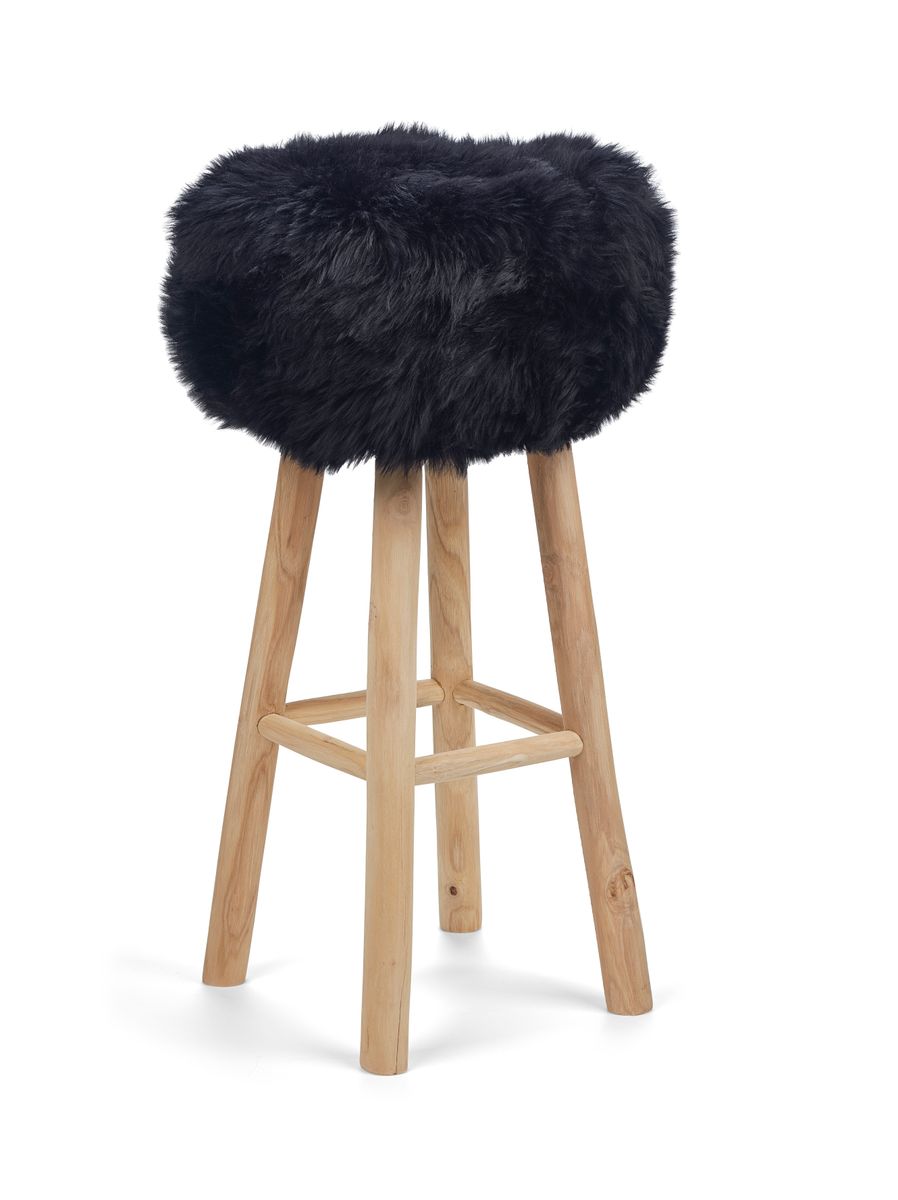 Cover for barstool/stool | Long-haired | New Zealand | D35 cm