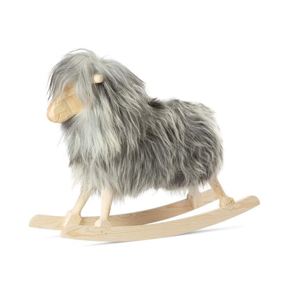 Manray Povl Kjer Design | Long-haired Lambskin | Large L85xW25xH60 cm