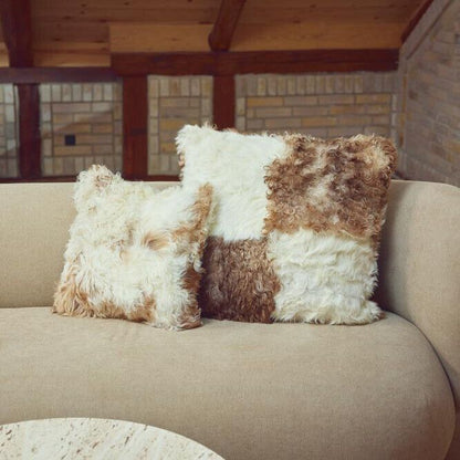 Lambskin cushion | Tuscany | Double sided
