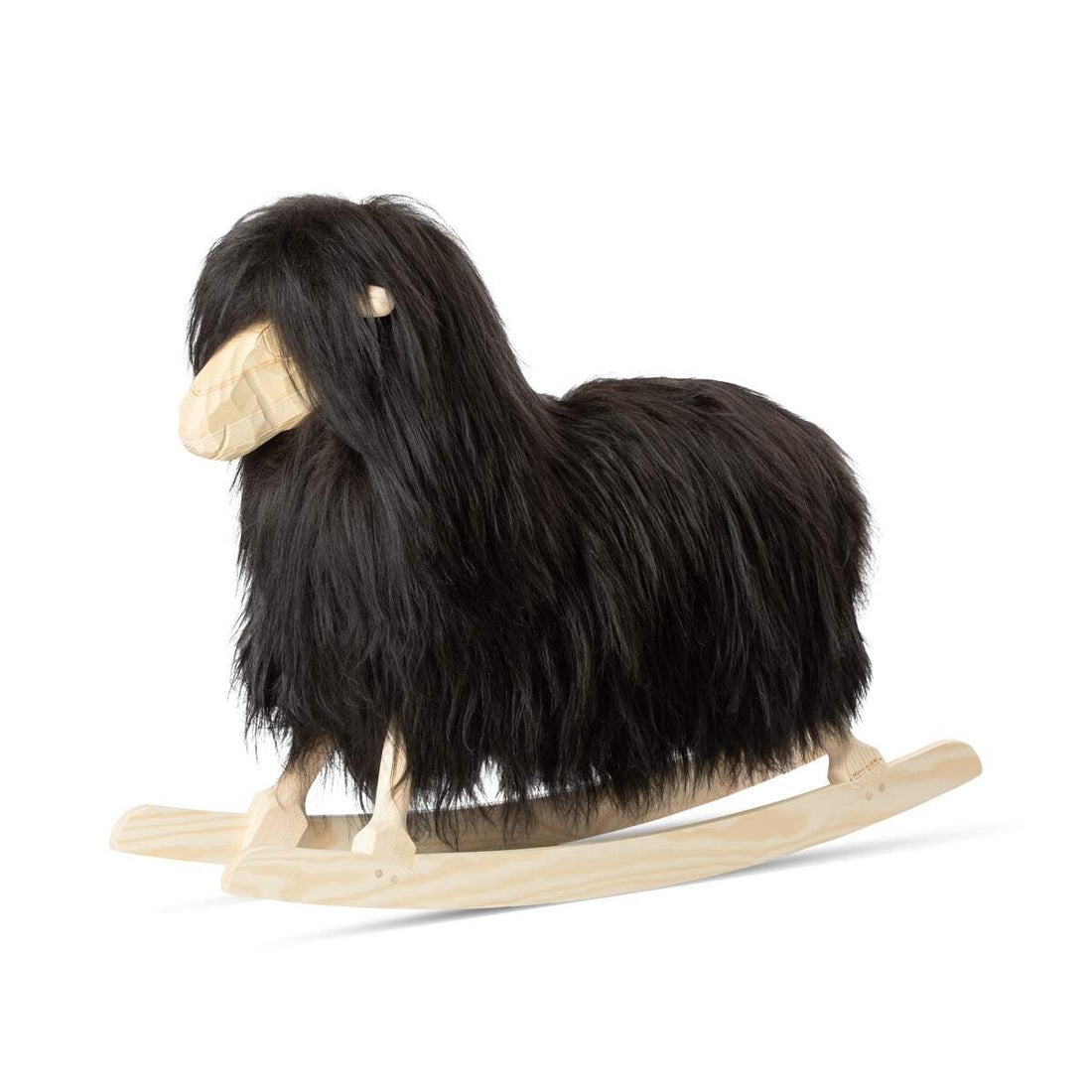 Manray Povl Kjer Design | Long-haired Lambskin | Large L85xW25xH60 cm