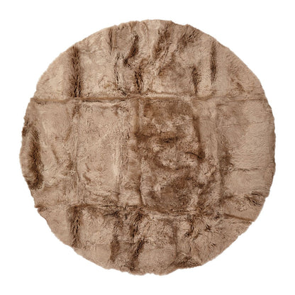 Designer rug | Long-haired | New Zealand | Ø140 cm