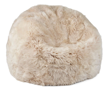 Round bean bag chair | Long-haired | New Zealand | 73x74 cm &amp; 92x93 cm