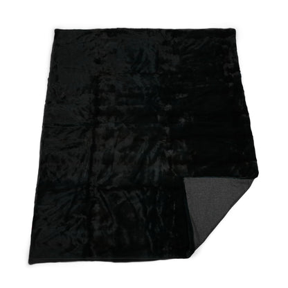 Mink plaid | Back of cashmere | Antique green | 180x210 cm