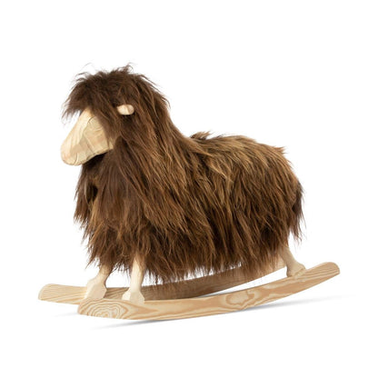 Manray Povl Kjer Design | Long-haired Lambskin | Large L85xW25xH60 cm