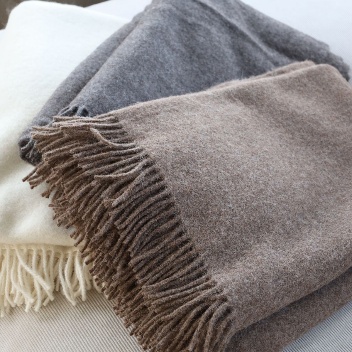 Julia wool blanket | 50% alpaca wool, 50% lambswool