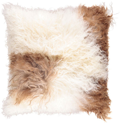Lambskin pillow | Curly | Tibet | 40x40 cm