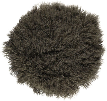 Lambskin cushion | Curly | Tibet | Ø45 cm, Ø62 cm &amp; Ø38 cm