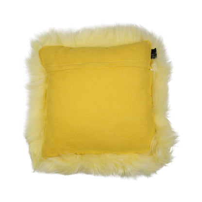 Lambskin cushion | Long-haired | New Zealand | 35x35 cm