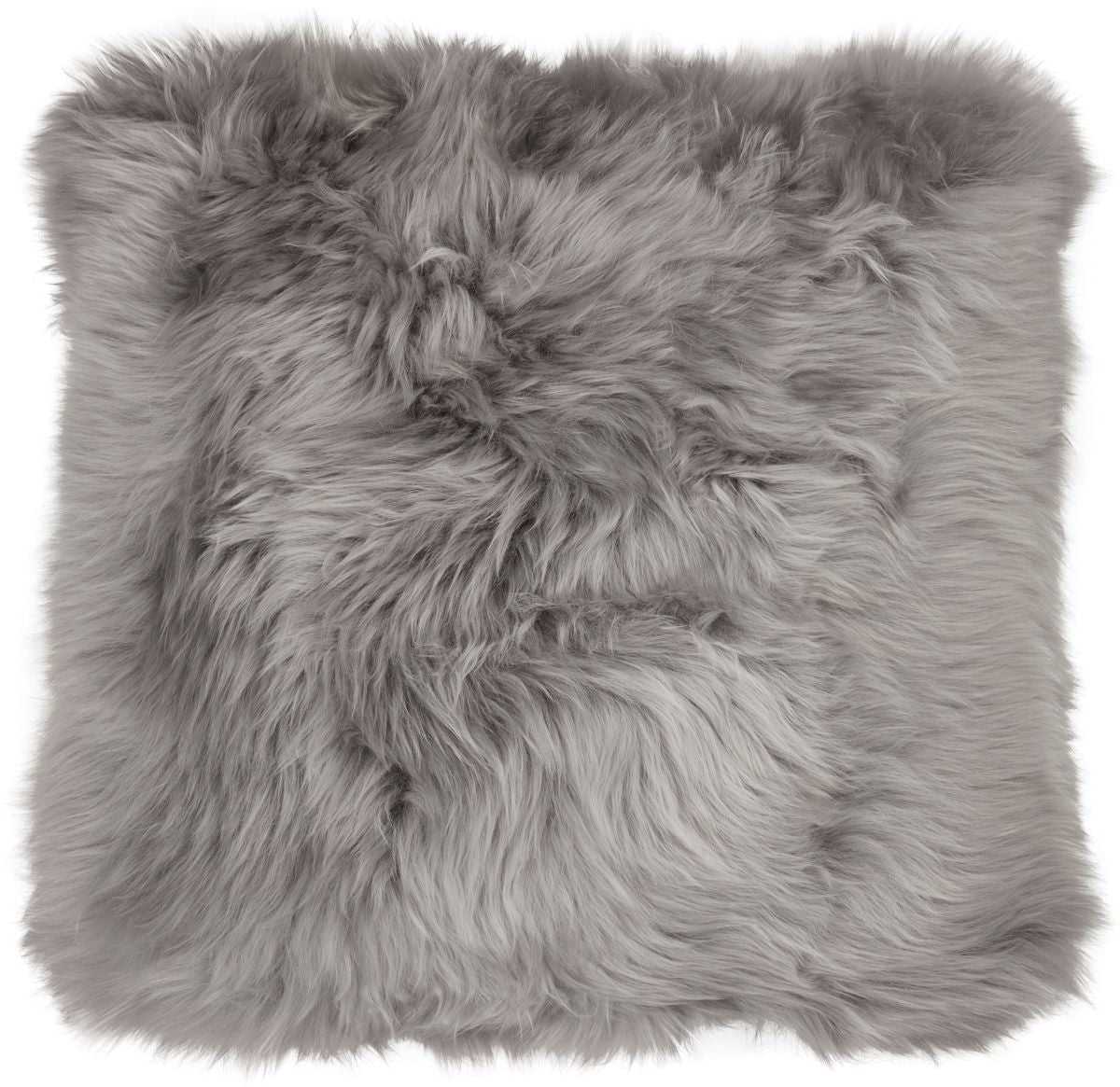 Lambskin cushion | Long-haired | New Zealand | Ladder back | 50x50 cm