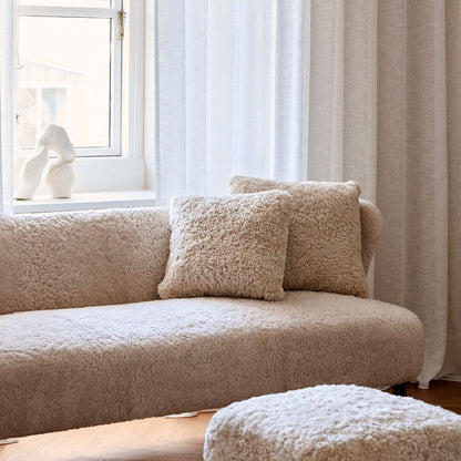 Lambskin cushion | Short-haired | New Zealand | Double Sided | 40x40 cm