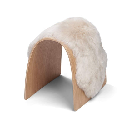 Sheep Stool cover | Long-haired | New Zealand