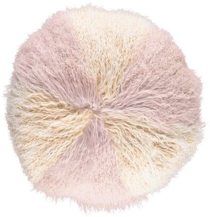 Lambskin cushion | Curly | Tibet | Ø45 cm, Ø62 cm &amp; Ø38 cm