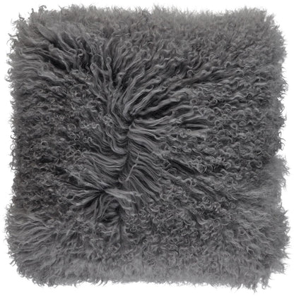 Lambskin pillow | Curly | Tibet | 40x40 cm