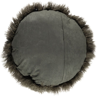 Lambskin cushion | Curly | Tibet | Ø45 cm, Ø62 cm &amp; Ø38 cm