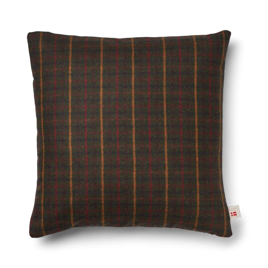 Checked Collection | Wool pillow | Double Sided | 52x52 cm