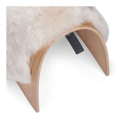 Sheep Stool cover | Long-haired | New Zealand