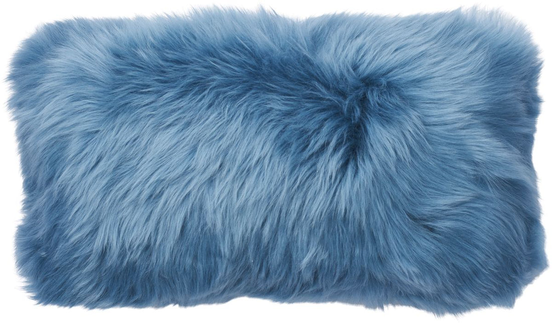 Lambskin cushion | Long-haired | New Zealand | Double Sided | 25x50 cm