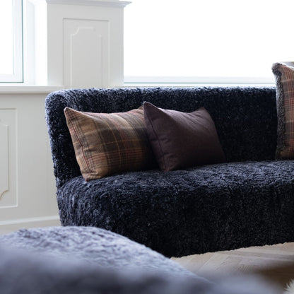 Checked Collection | Wool pillow | Double Sided | 34x52 cm