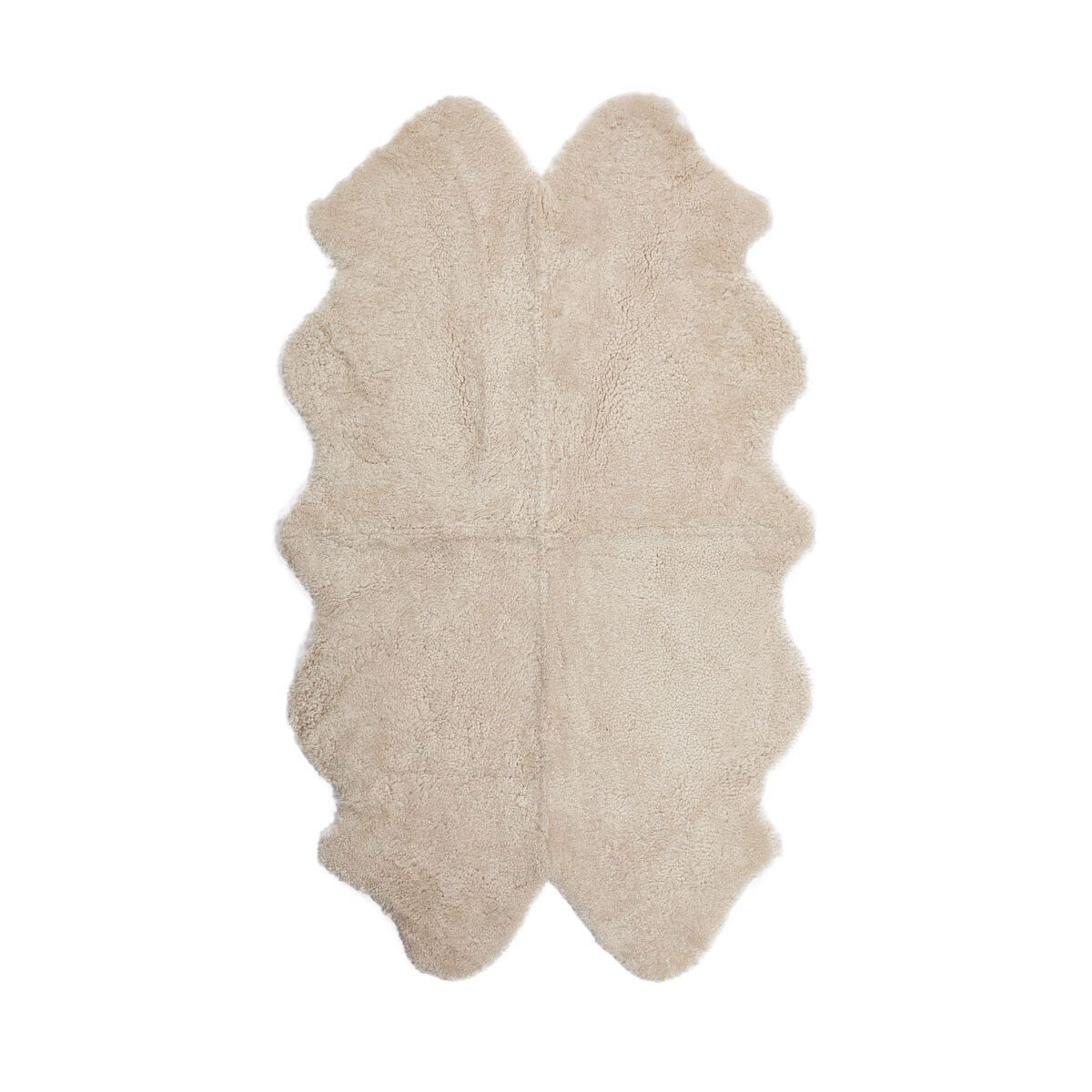 Lambskin rug | Short-haired | New Zealand | 180x110 cm