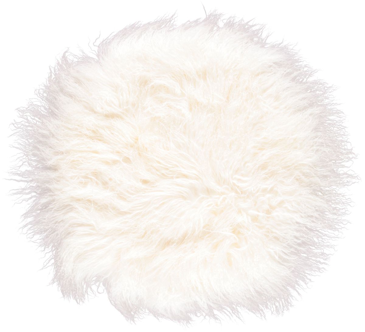 Lambskin cushion | Curly | Tibet | Ø45 cm, Ø62 cm &amp; Ø38 cm