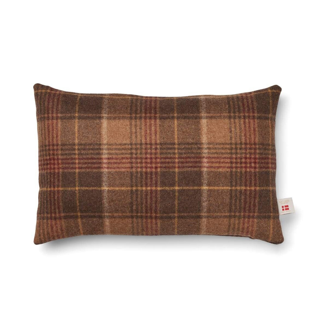 Checked Collection | Wool pillow | Double Sided | 34x52 cm