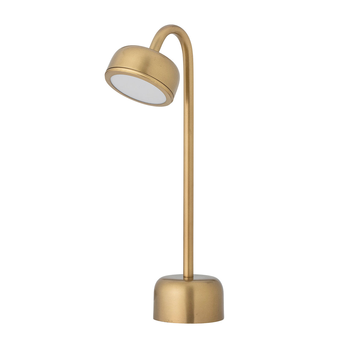 Bloomingville Nico Portable Lamp, Rechargeable, Brass, Metal
