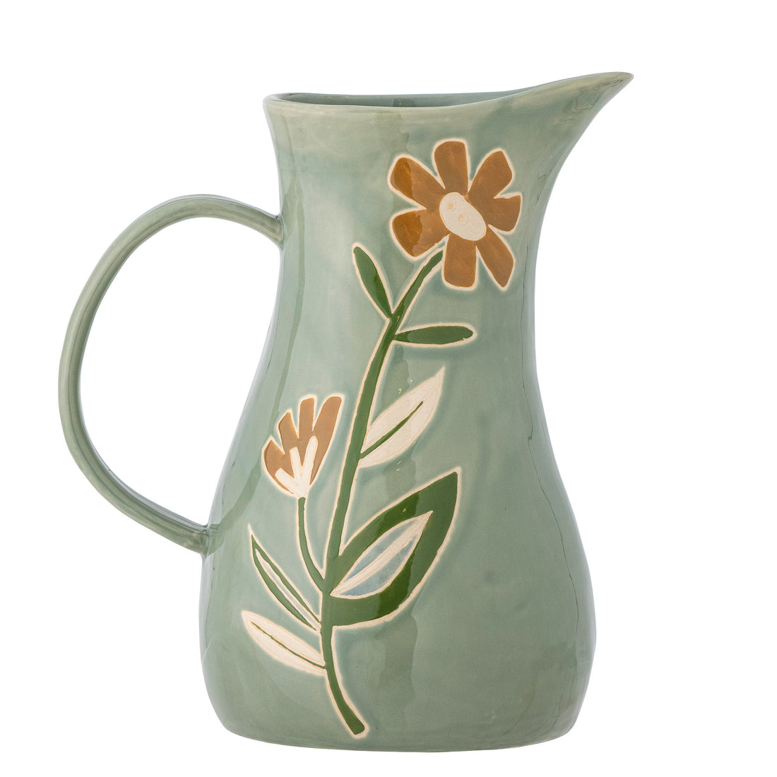 Creative Collection Tangier jugs, green, stoneware