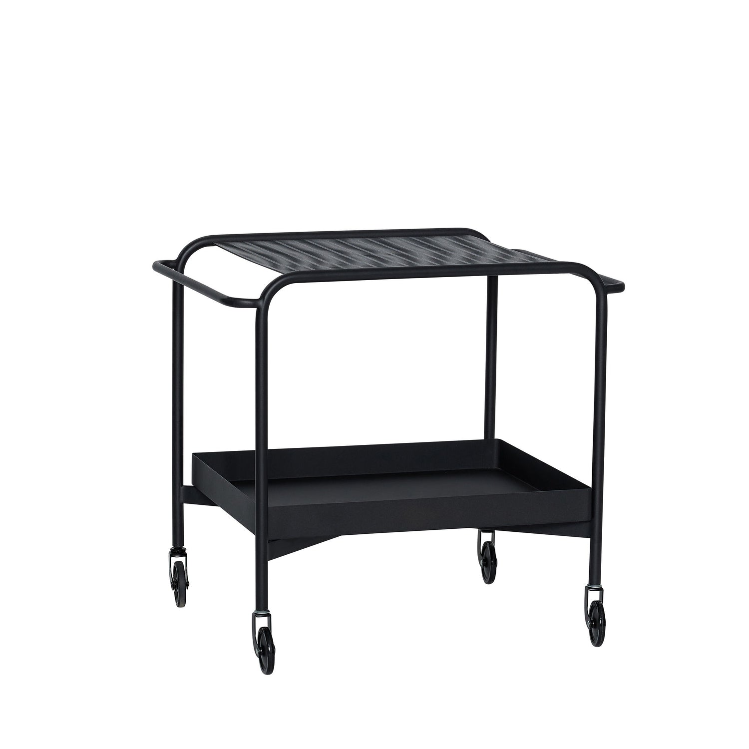 Hübsch Push Rolling Table Black