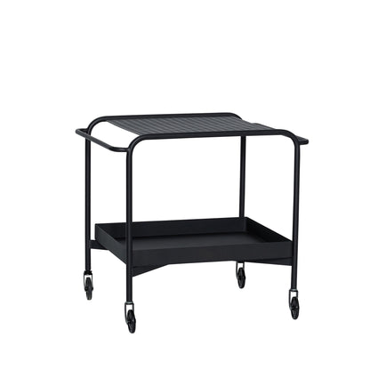 Hübsch Push Rolling Table Black