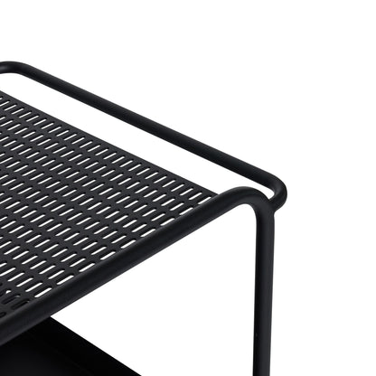 Hübsch Push Rolling Table Black