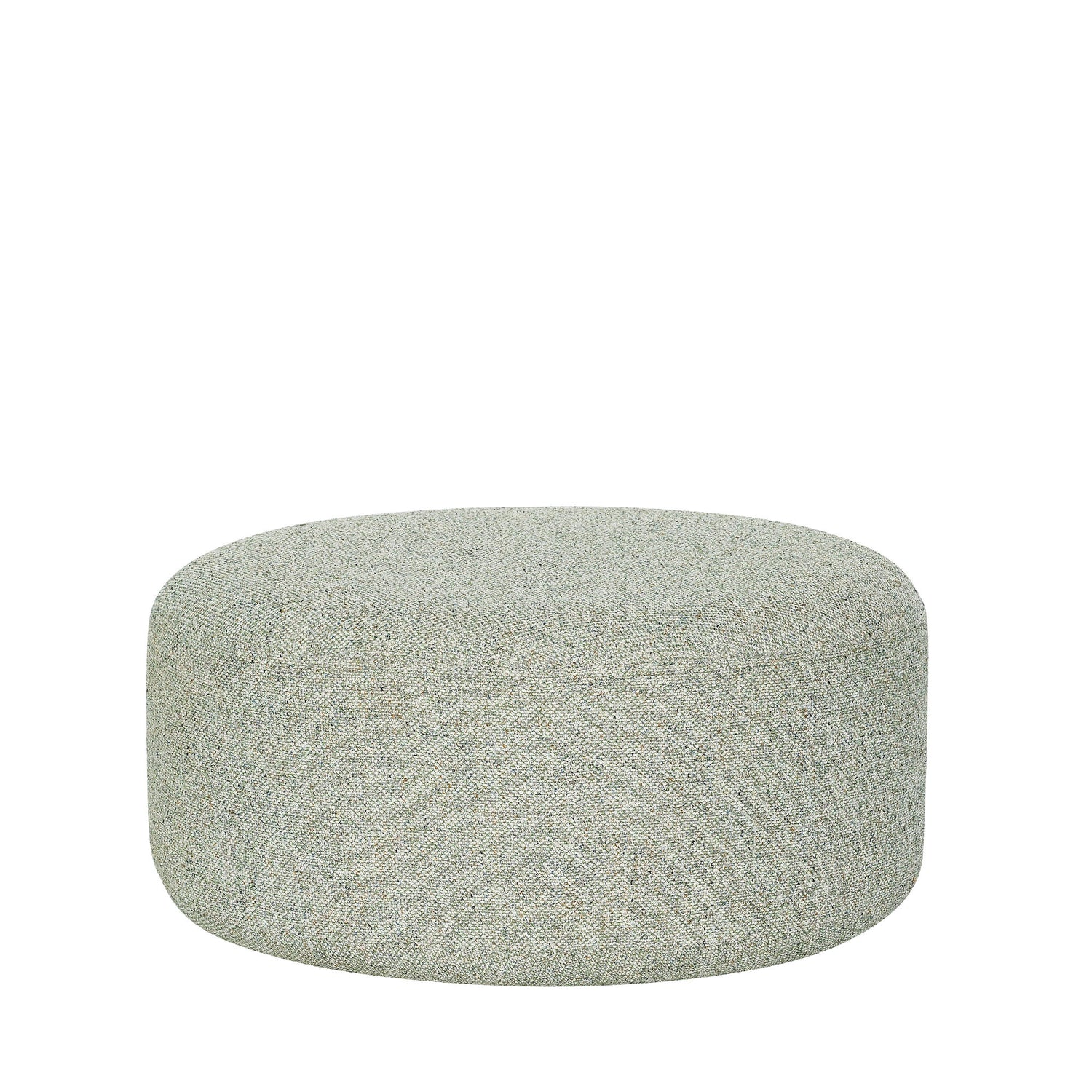 Marshmellow Pouf Large Light green - ø70xh35cm