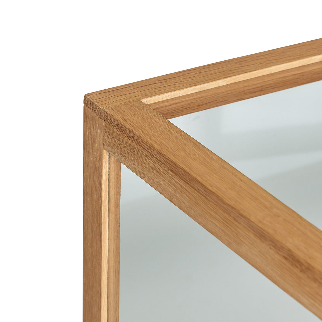 Poetic Exhibition Display Stand Floor Natural - 80x40xh88cm