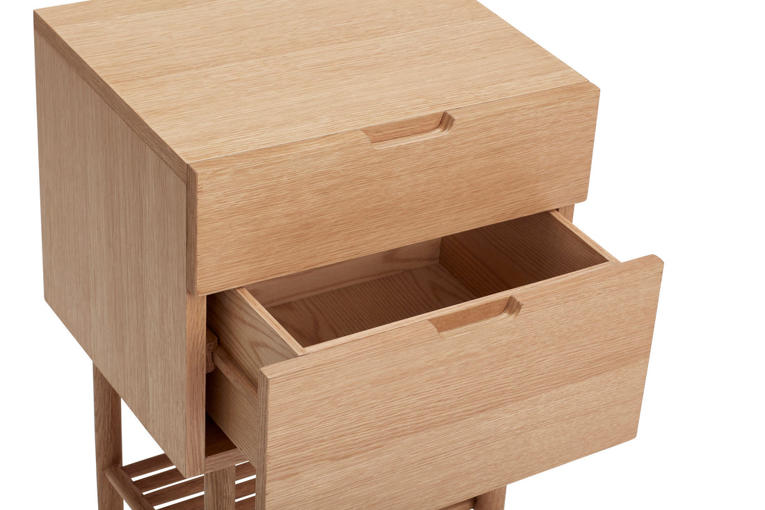 Hübsch Acorn Bedside Table Natural