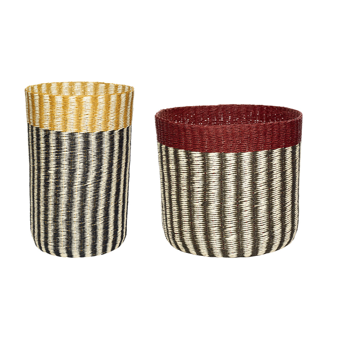 Vertigo curve Multicolor (set of 2) - Ø36XH55, Ø40XH35CM