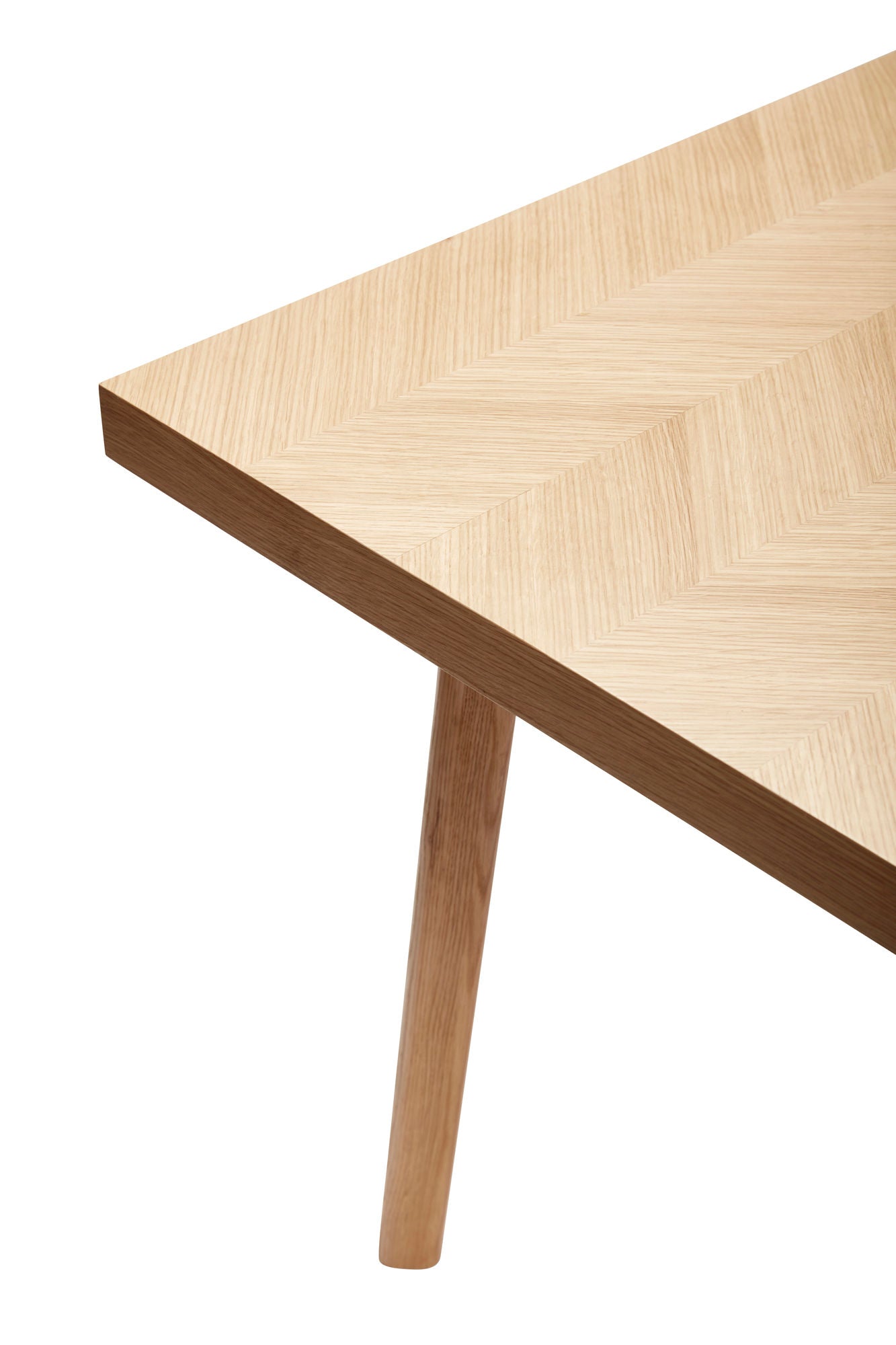 Hübsch Herringbone Dining Table Large Natural