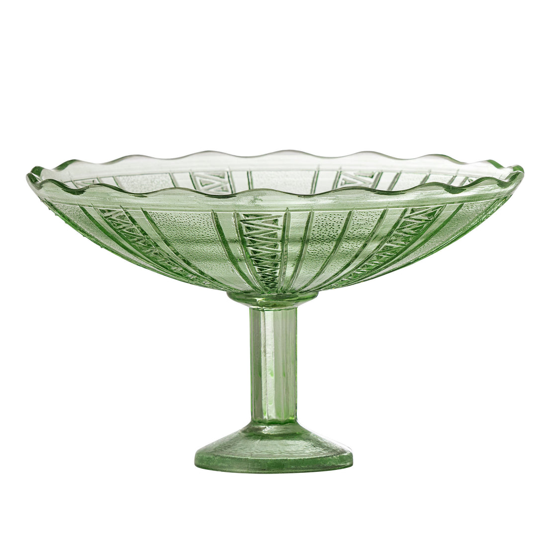 Bloomingville Kaddy Setup, Green, Recycled Glass
