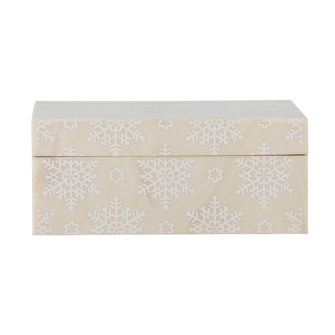 Bloomingville Cheri box w/lid, nature, resin