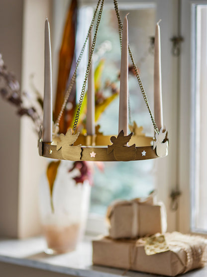 Bloomingville Elmir Adventstage, Gold, Metal