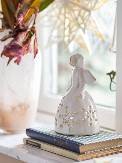 Bloomingville Sabie Fyrfadstage, Nature, Stoneware