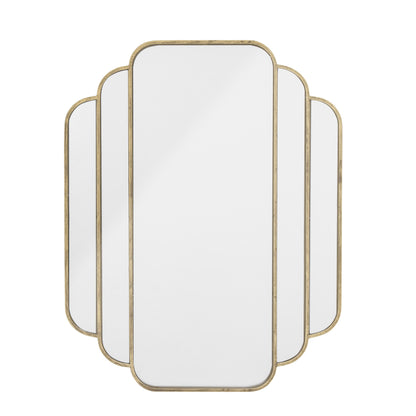 Creative Collection Mas Wall Mirror, Brass, Metal